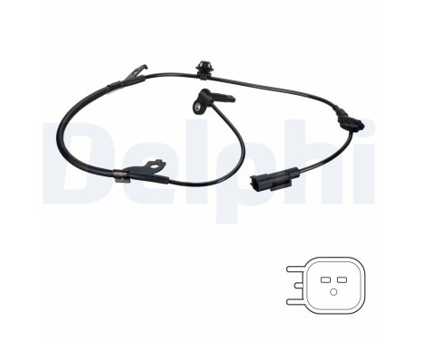 Sensor, wheel speed SS20437 Delphi