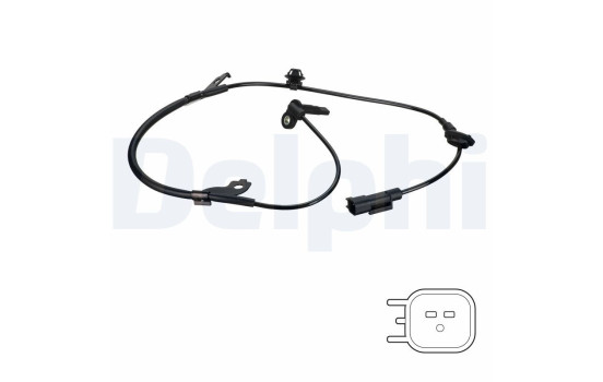 Sensor, wheel speed SS20437 Delphi