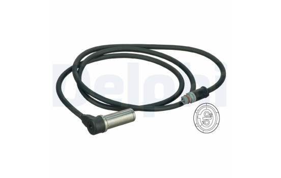 Sensor, wheel speed SS20478 Delphi