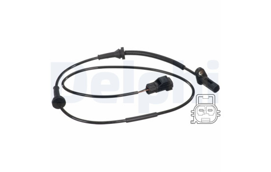 Sensor, wheel speed SS20489 Delphi