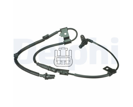 Sensor, wheel speed SS20504 Delphi, Image 2