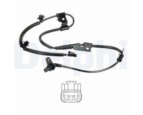 Sensor, wheel speed SS20512 Delphi, Image 2