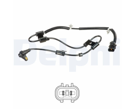 Sensor, wheel speed SS20514 Delphi, Image 2