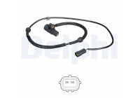 Sensor, wheel speed SS20519 Delphi