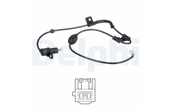Sensor, wheel speed SS20526 Delphi