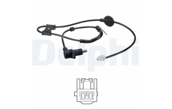 Sensor, wheel speed SS20527 Delphi
