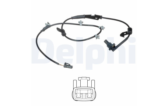 Sensor, wheel speed SS20531 Delphi