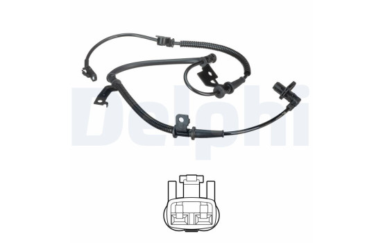 Sensor, wheel speed SS20536 Delphi