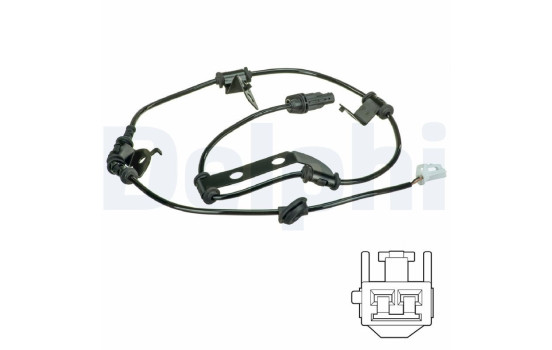 Sensor, wheel speed SS20537 Delphi, Image 2