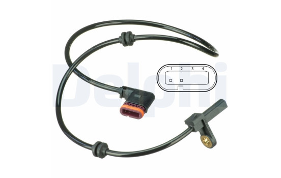 Sensor, wheel speed SS20541 Delphi