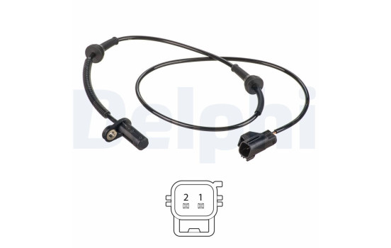 Sensor, wheel speed SS20569 Delphi