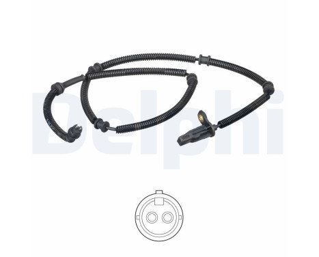 Sensor, wheel speed SS20575 Delphi