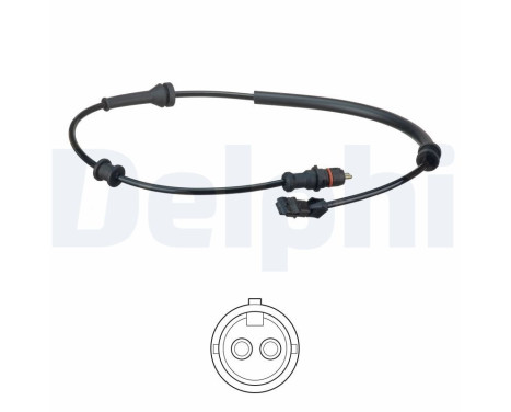 Sensor, wheel speed SS20588 Delphi, Image 2