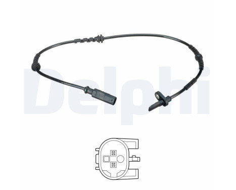 Sensor, wheel speed SS20596 Delphi, Image 2