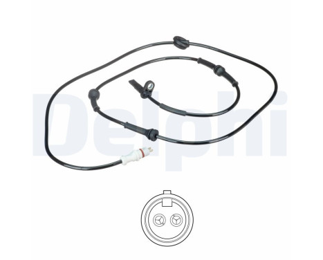 Sensor, wheel speed SS20598 Delphi, Image 2