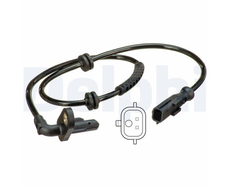 Sensor, wheel speed SS20601 Delphi