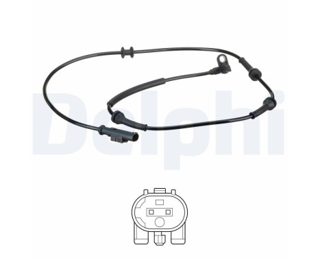 Sensor, wheel speed SS20611 Delphi