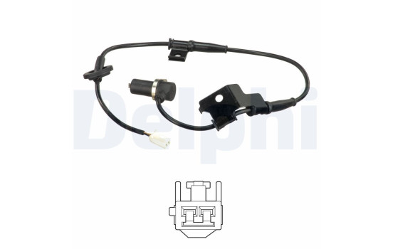 Sensor, wheel speed SS20614 Delphi, Image 2