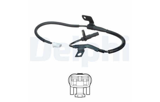 Sensor, wheel speed SS20621 Delphi