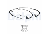 Sensor, wheel speed SS20637 Delphi