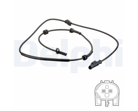 Sensor, wheel speed SS20639 Delphi