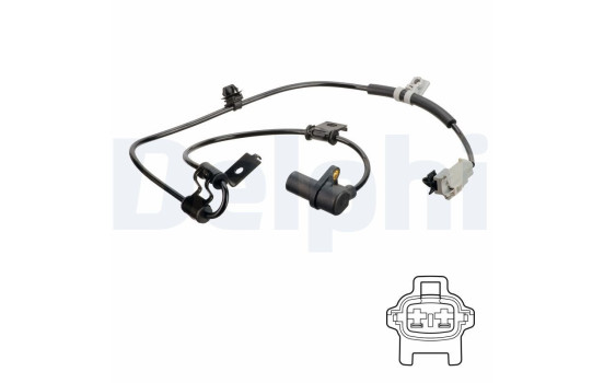 Sensor, wheel speed SS20643 Delphi