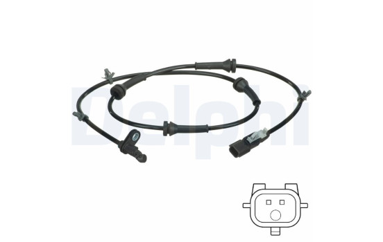 Sensor, wheel speed SS20676 Delphi