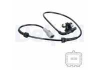Sensor, wheel speed SS20694 Delphi