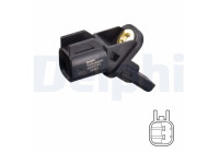 Sensor, wheel speed SS20743 Delphi