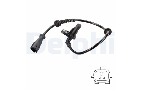 Sensor, wheel speed SS20756 Delphi