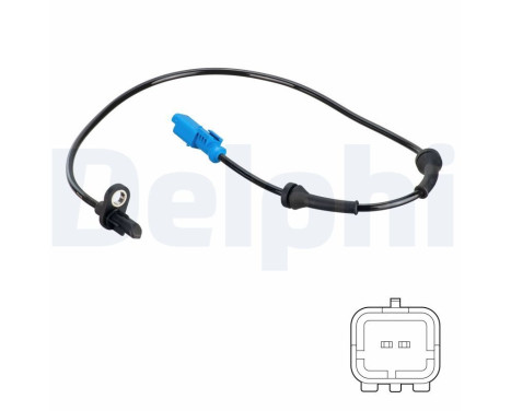 Sensor, wheel speed SS20769 Delphi, Image 2