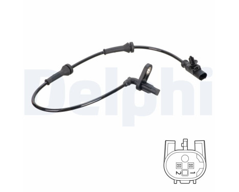 Sensor, wheel speed SS20788 Delphi, Image 2