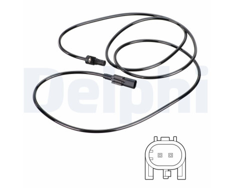 Sensor, wheel speed SS20795 Delphi