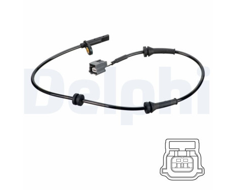 Sensor, wheel speed SS20796 Delphi