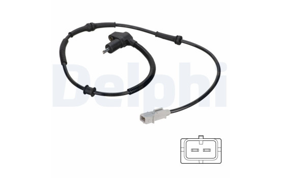 Sensor, wheel speed SS20811 Delphi