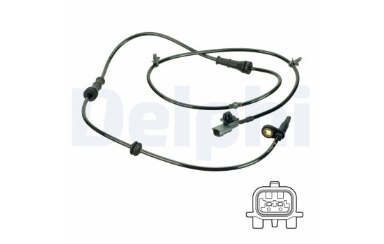 Sensor, wheel speed SS20822 Delphi