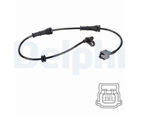 Sensor, wheel speed SS20823 Delphi