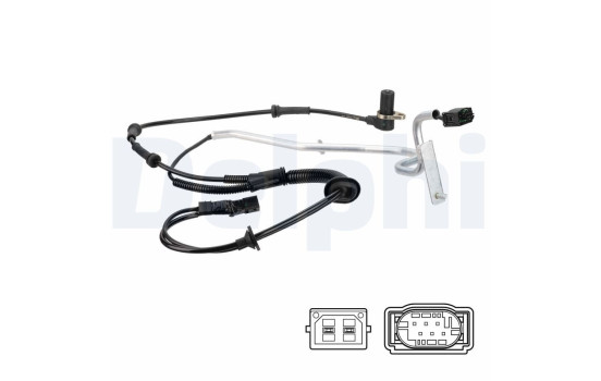 Sensor, wheel speed SS20824 Delphi