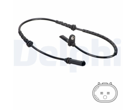 Sensor, wheel speed SS20834 Delphi, Image 2