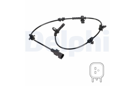 Sensor, wheel speed SS20837 Delphi, Image 2