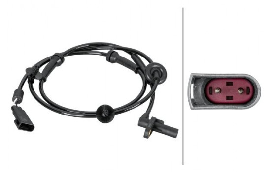 Sensor, wheel speed