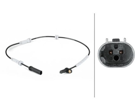 Sensor, wheel speed