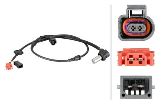 Sensor, wheel speed