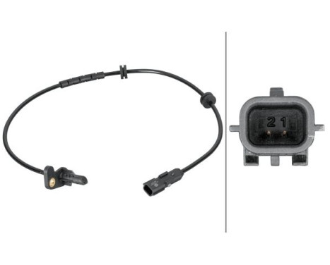 Sensor, wheel speed