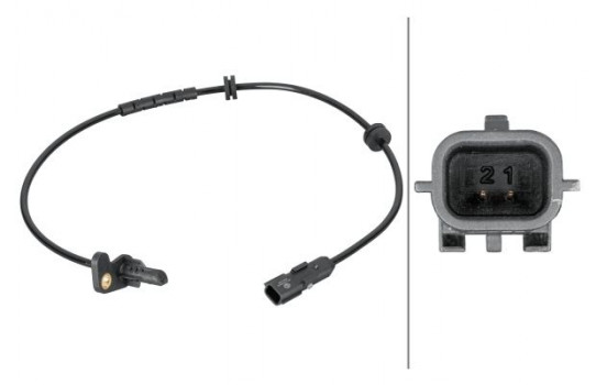 Sensor, wheel speed