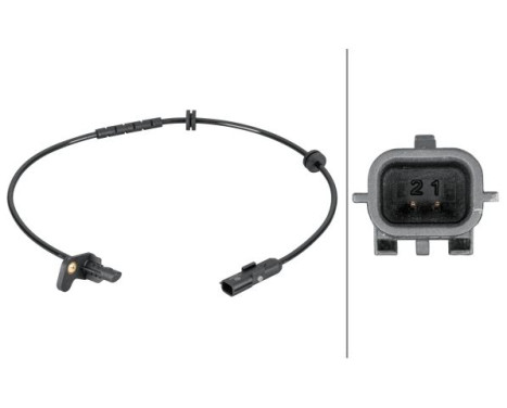Sensor, wheel speed
