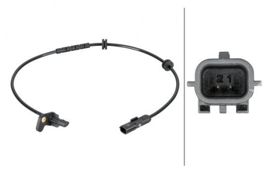 Sensor, wheel speed