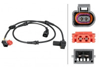 Sensor, wheel speed
