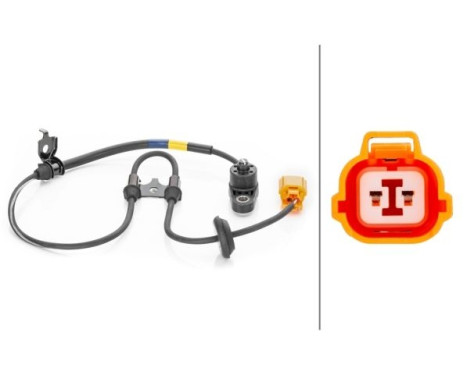 Sensor, wheel speed