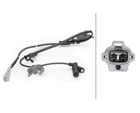 Sensor, wheel speed
